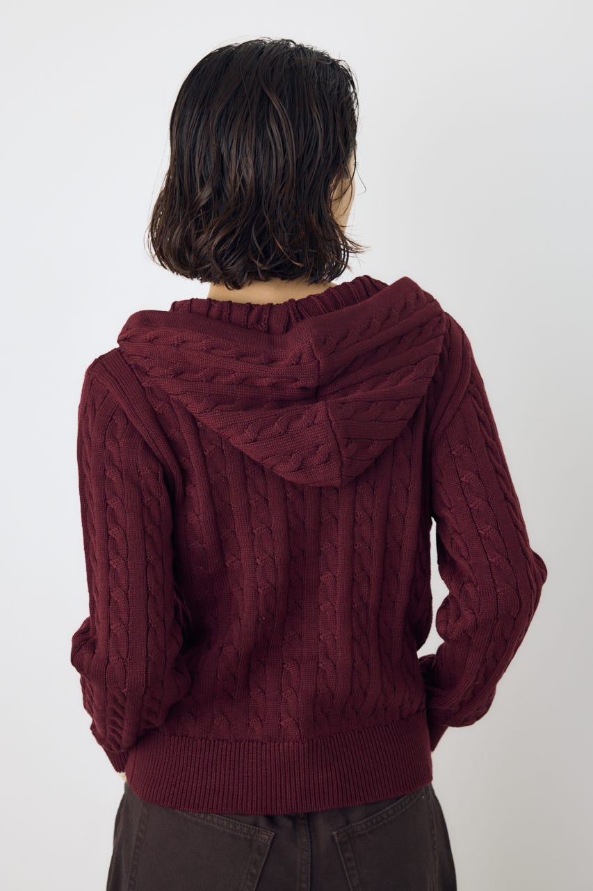 <先行予約>【POLO BCS×AZUL】ニットパーカー BRD FREE