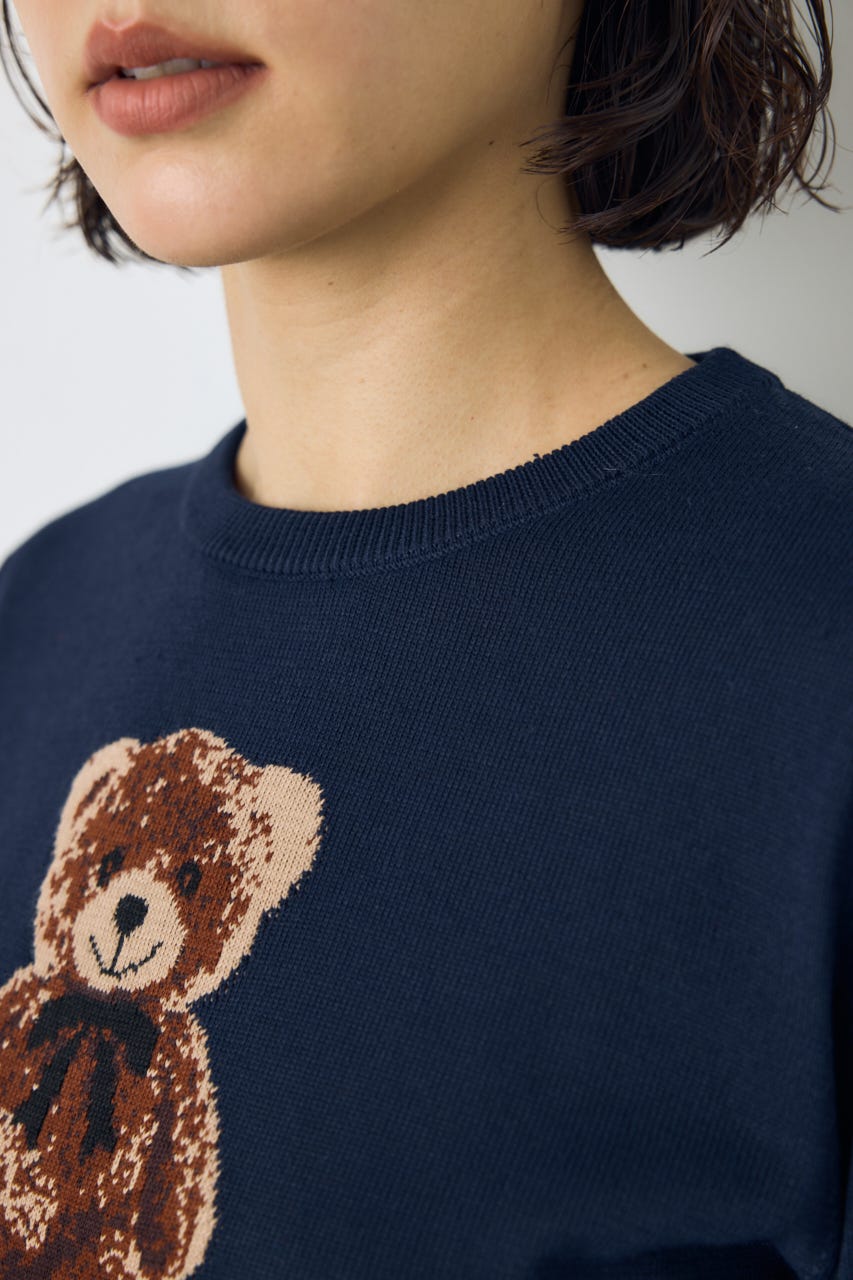 ＜先行予約＞【POLO BCS×AZUL】ベアニット NVY FREE