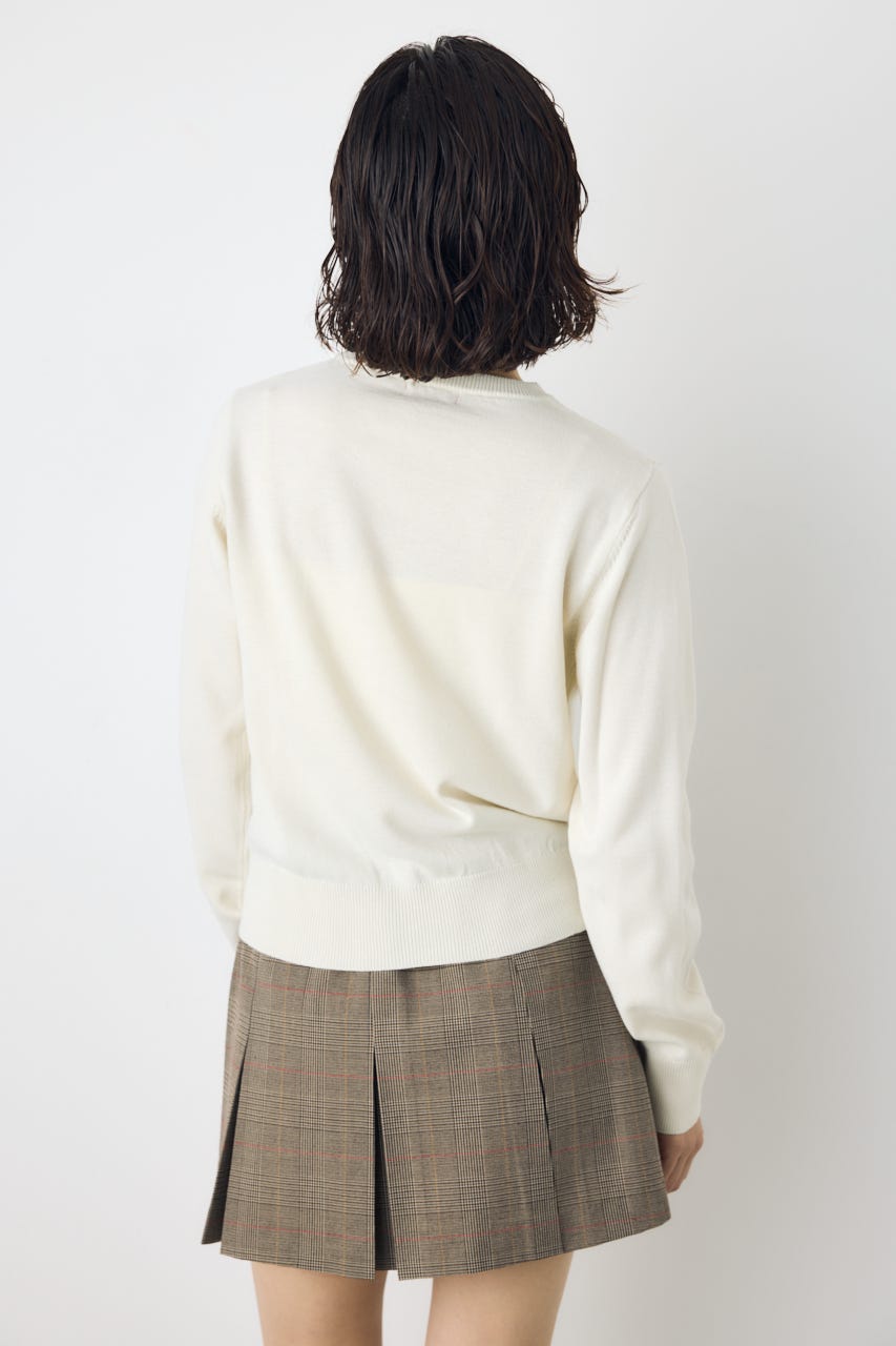 ＜先行予約＞【POLO BCS×AZUL】ベアニット O/WHT FREE