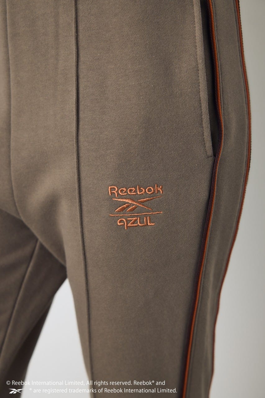 【REEBOK×AZUL】裏毛フレアパンツ BRN FREE