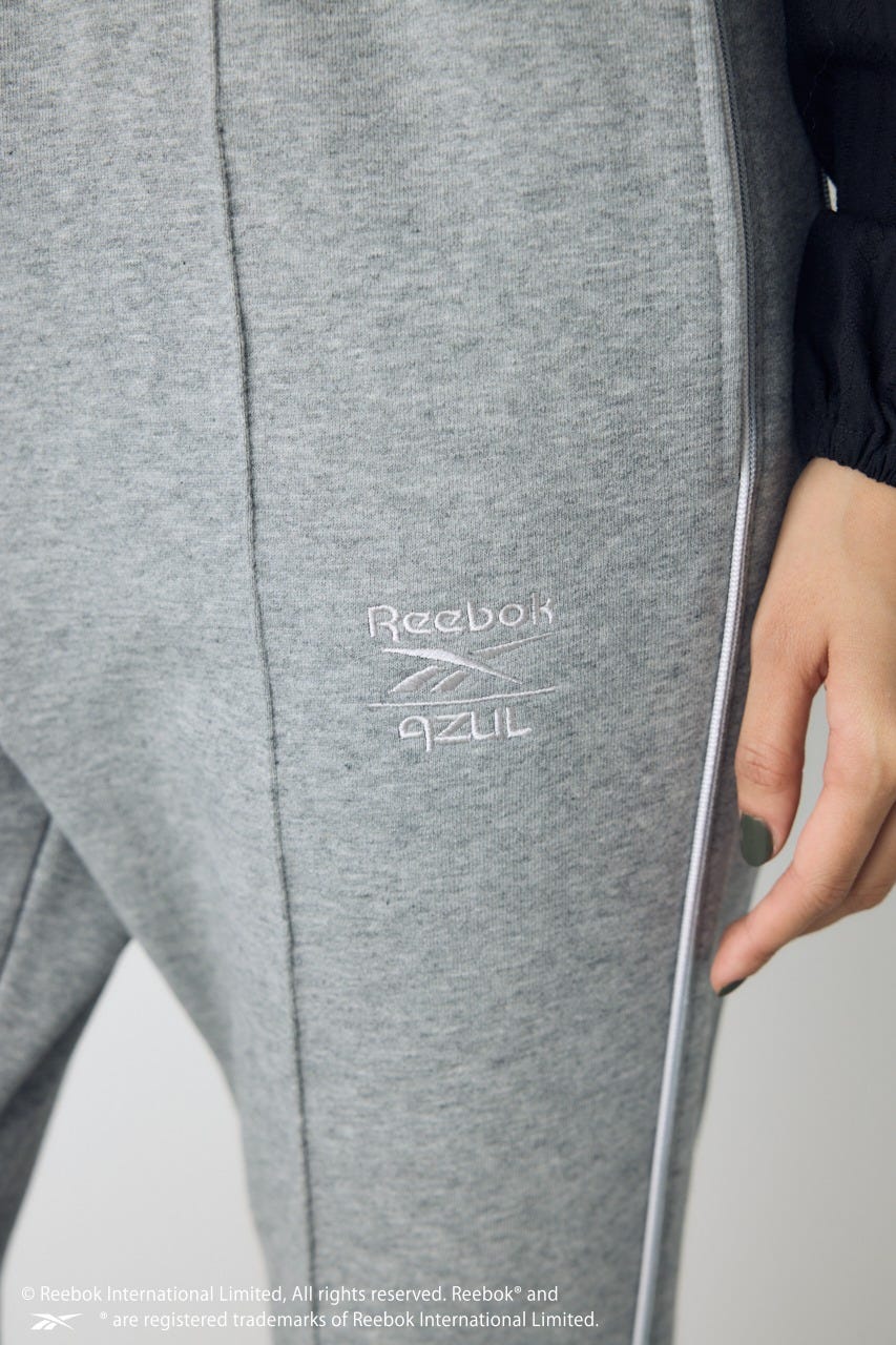 【REEBOK×AZUL】裏毛フレアパンツ T.GRY FREE
