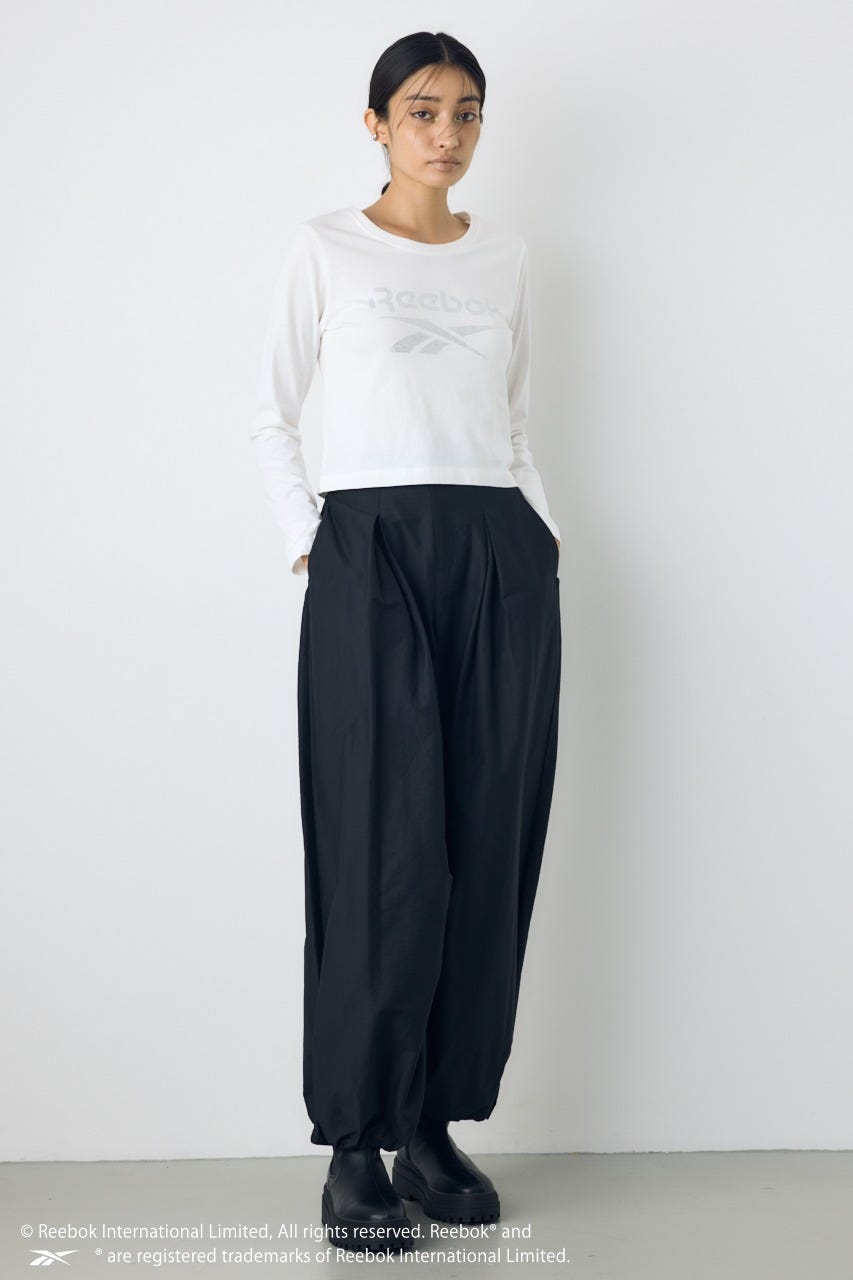 【REEBOK×AZUL】ラインストーンロンT O/WHT L