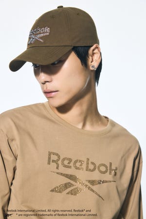 【REEBOK×AZUL】ラインストーンロンT