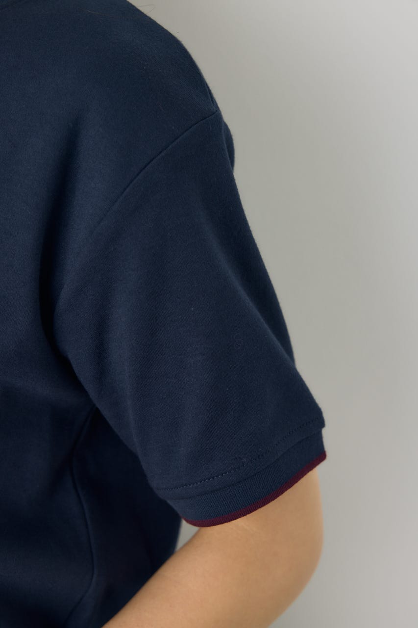 <先行予約>【POLO BCS×AZUL】リンガーTシャツ NVY FREE