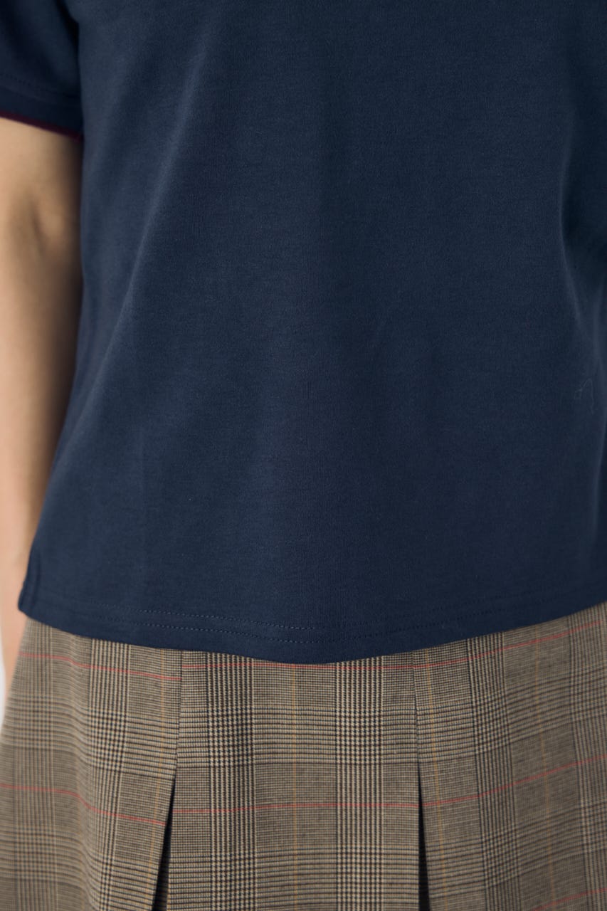 <先行予約>【POLO BCS×AZUL】リンガーTシャツ NVY FREE