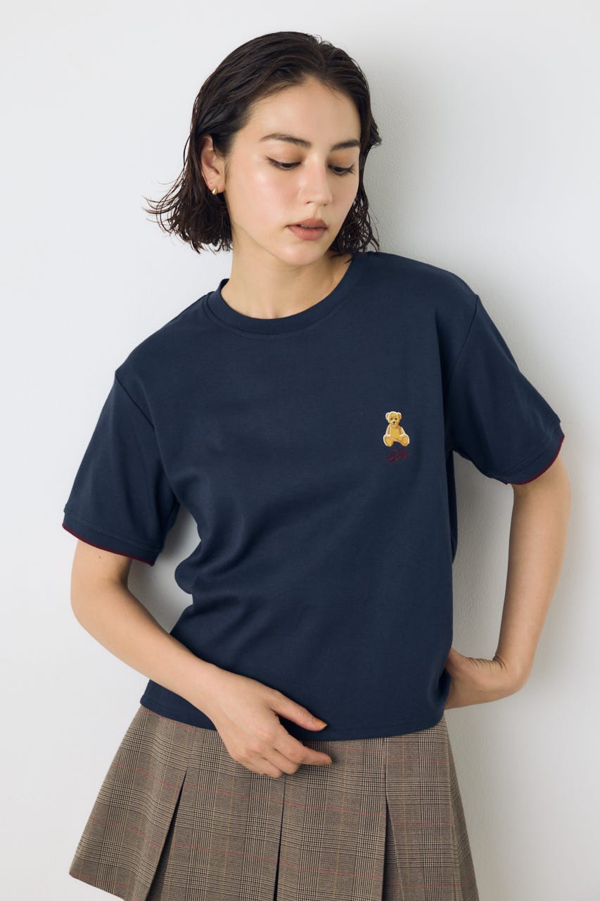 <先行予約>【POLO BCS×AZUL】リンガーTシャツ NVY FREE