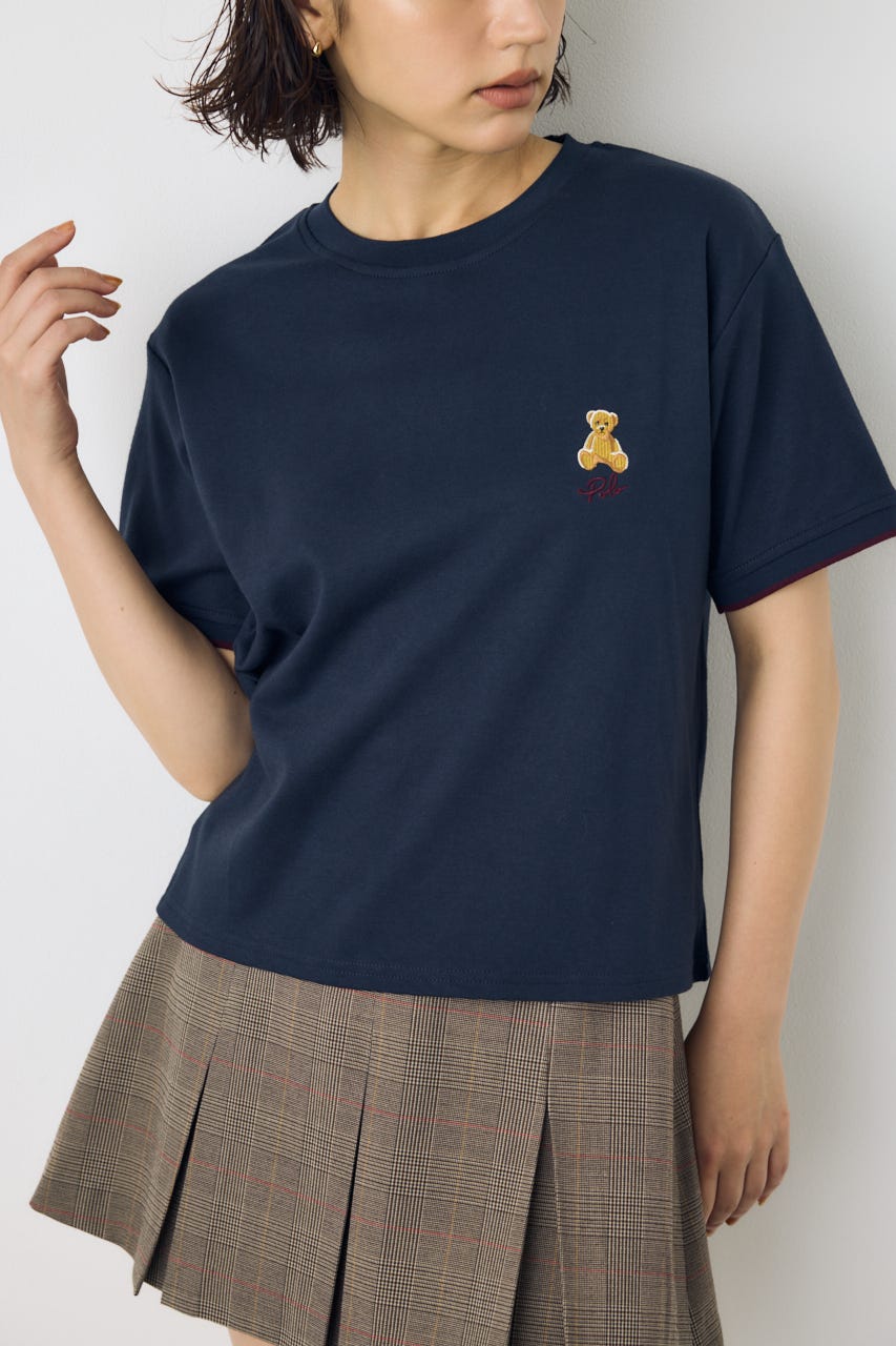 <先行予約>【POLO BCS×AZUL】リンガーTシャツ NVY FREE
