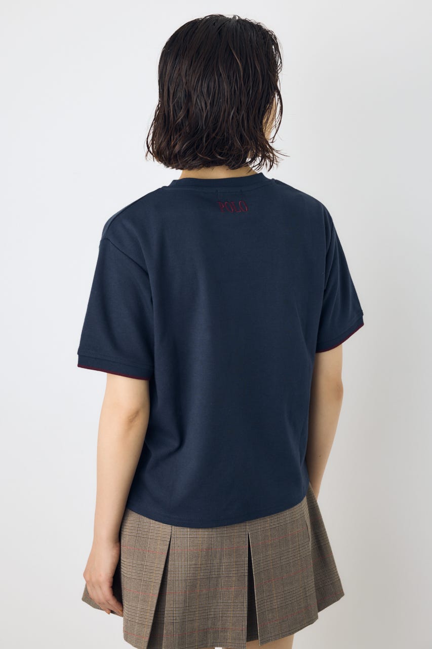 <先行予約>【POLO BCS×AZUL】リンガーTシャツ NVY FREE