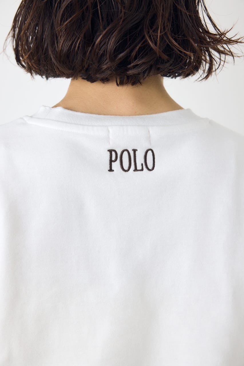 <先行予約>【POLO BCS×AZUL】リンガーTシャツ O/WHT FREE