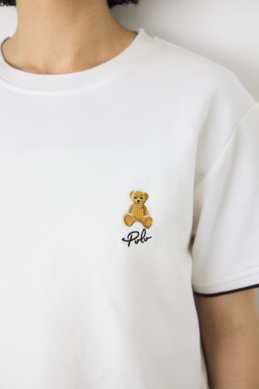 <先行予約>【POLO BCS×AZUL】リンガーTシャツ O/WHT FREE