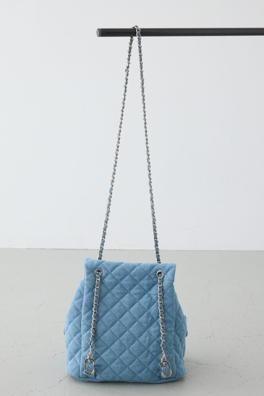 【WEB限定】3WAYキルティングリュック BLU FREE