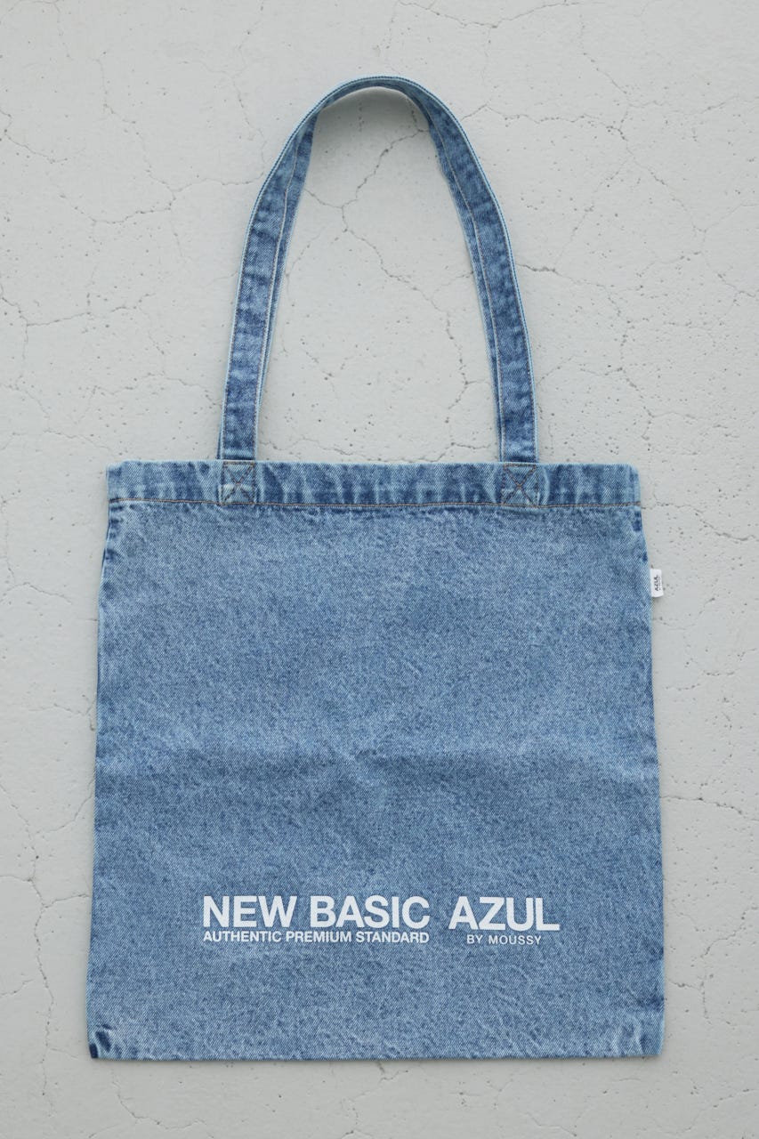 デニムトートバッグ BLU FREE