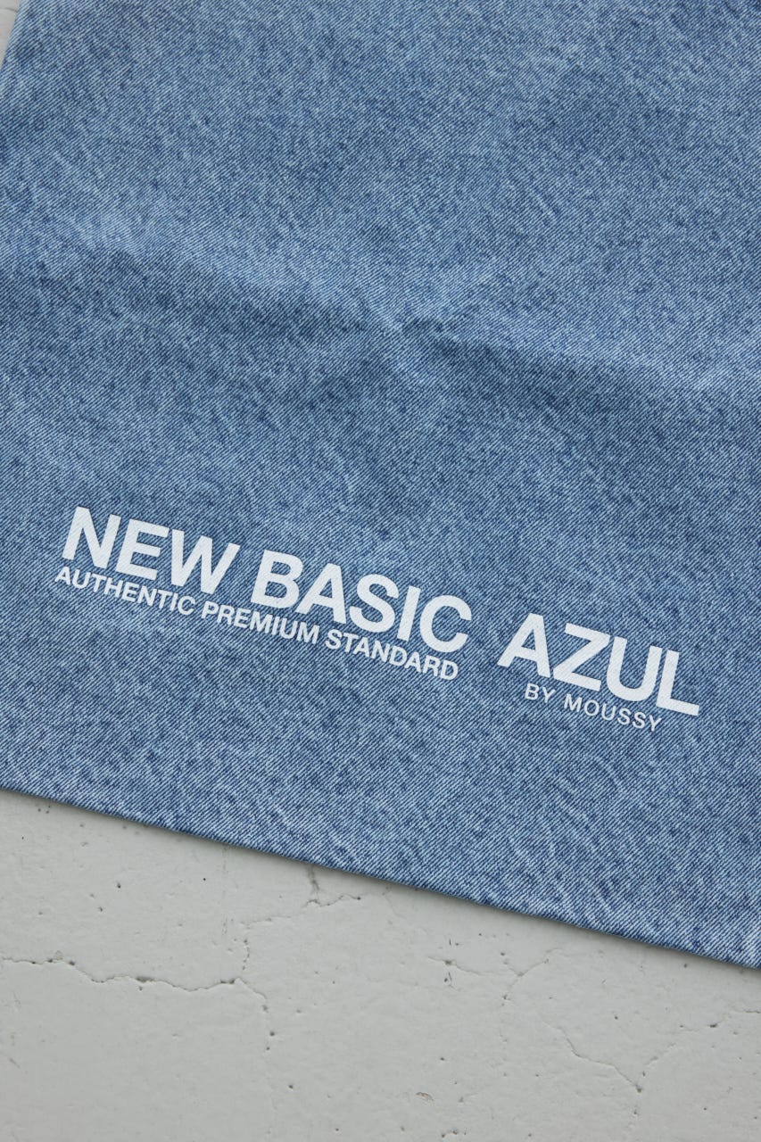 デニムトートバッグ BLU FREE