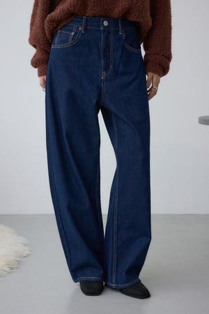 O/W ライトオンスカーブデニム ショート丈