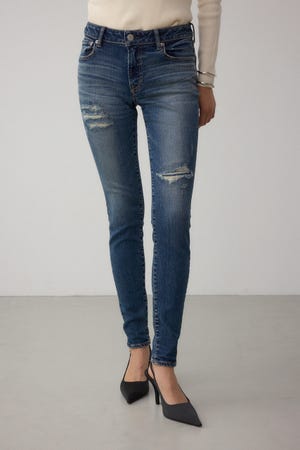 AZUL DENIM リペアスキニーデニム