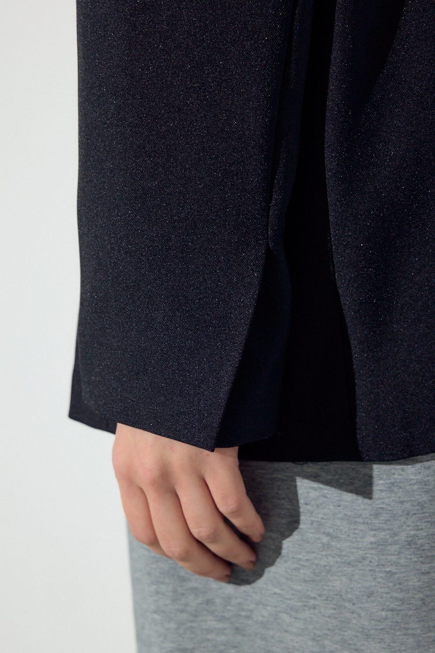 ダブルテーラードジャケット BLK M