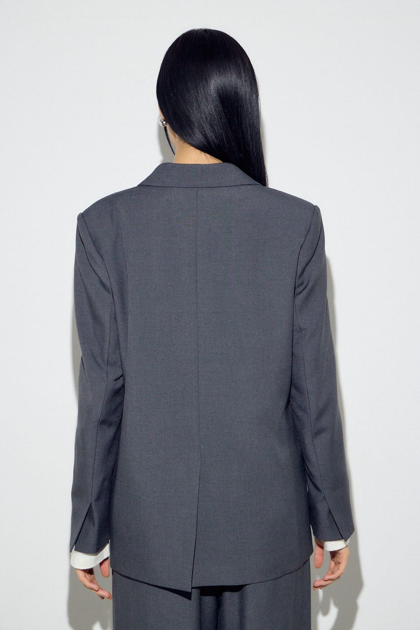 ダブルテーラードジャケット T.GRY S