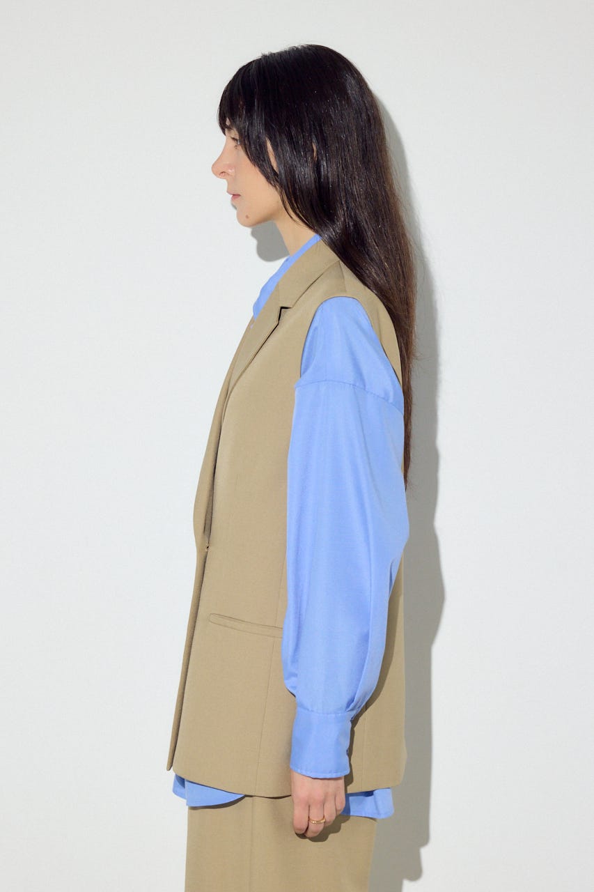 テーラードジレ BEG FREE