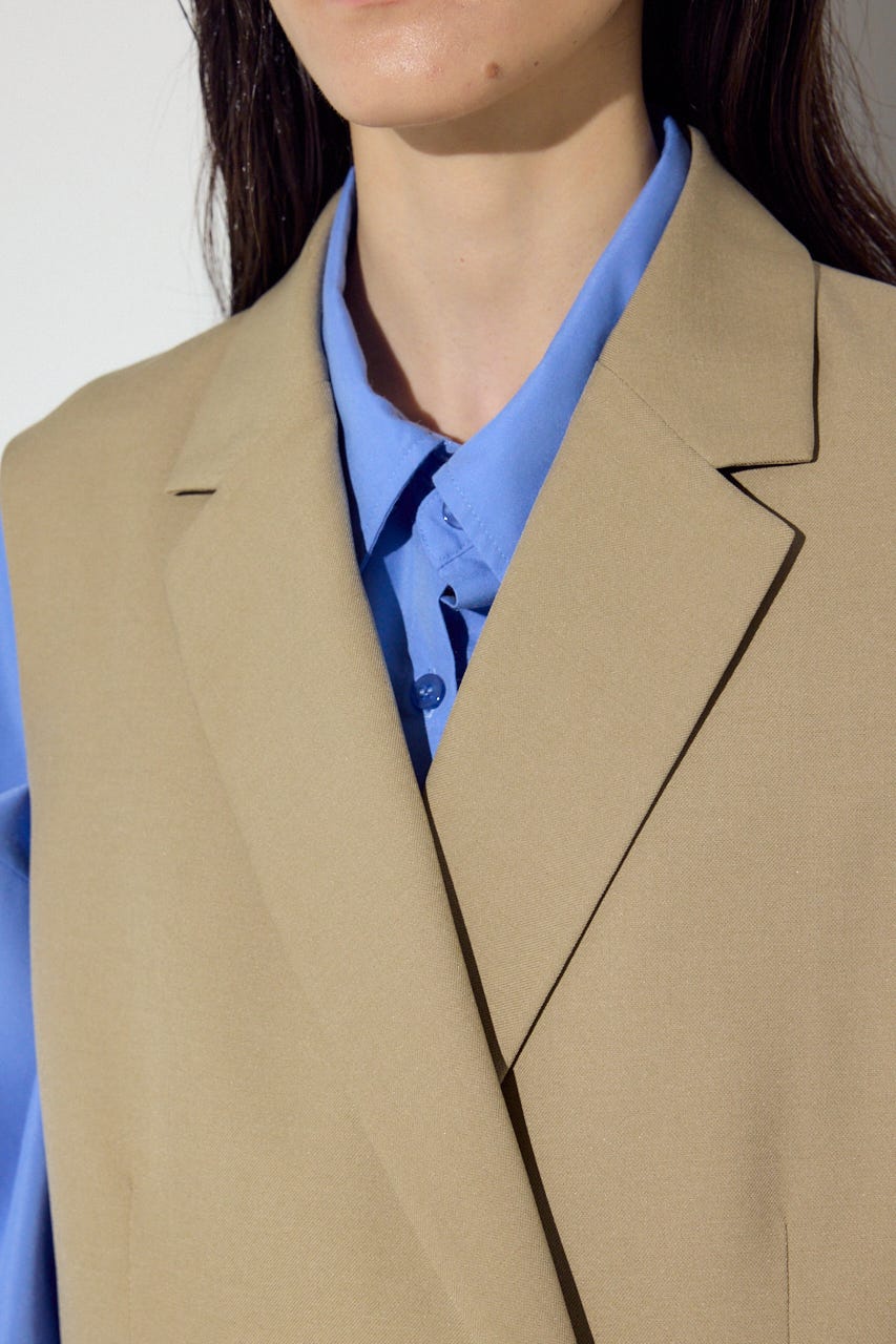 テーラードジレ BEG FREE