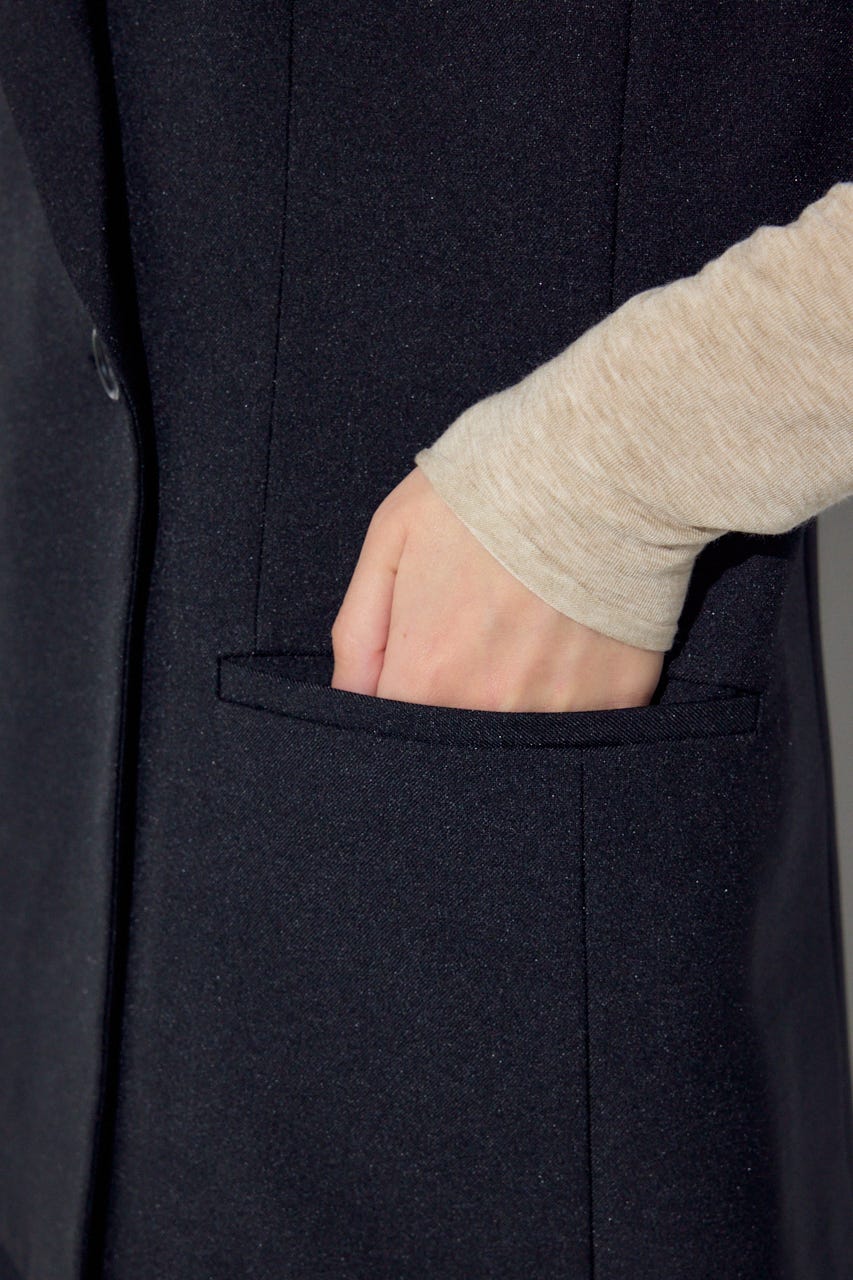 テーラードジレ BLK FREE