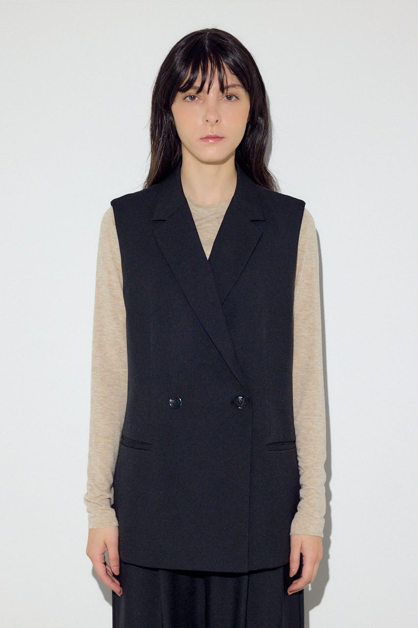 テーラードジレ BLK FREE