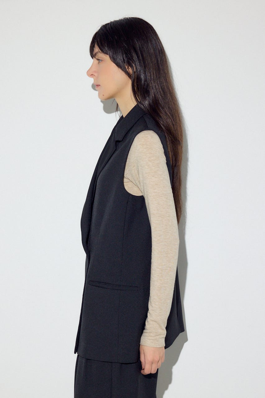 テーラードジレ BLK FREE