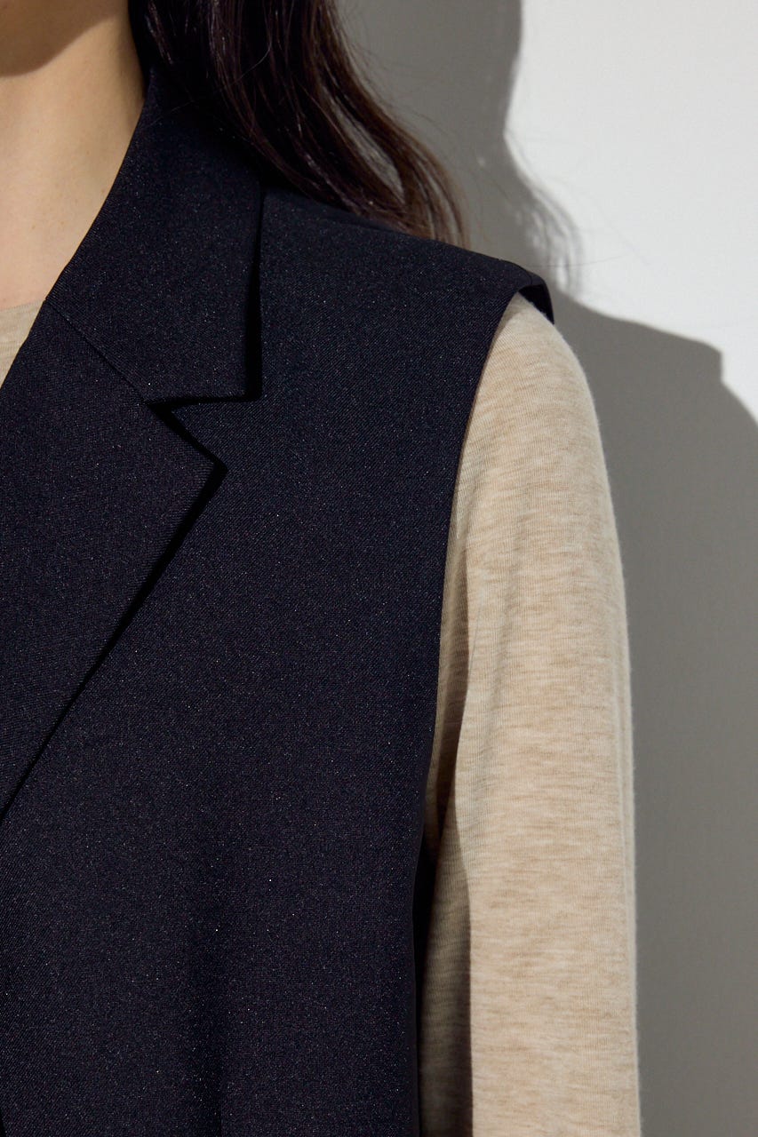 テーラードジレ BLK FREE