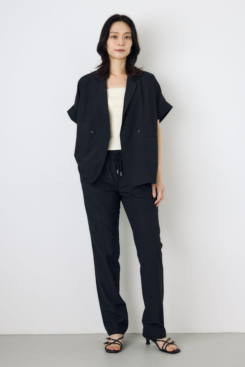 COMFORA AIRハーフスリーブジャケット BLK M