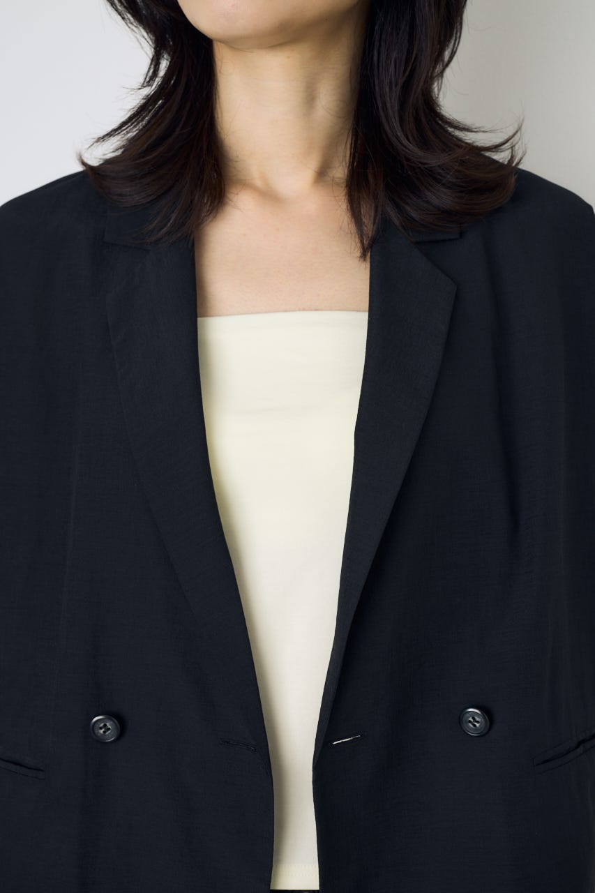 COMFORA AIRハーフスリーブジャケット BLK M