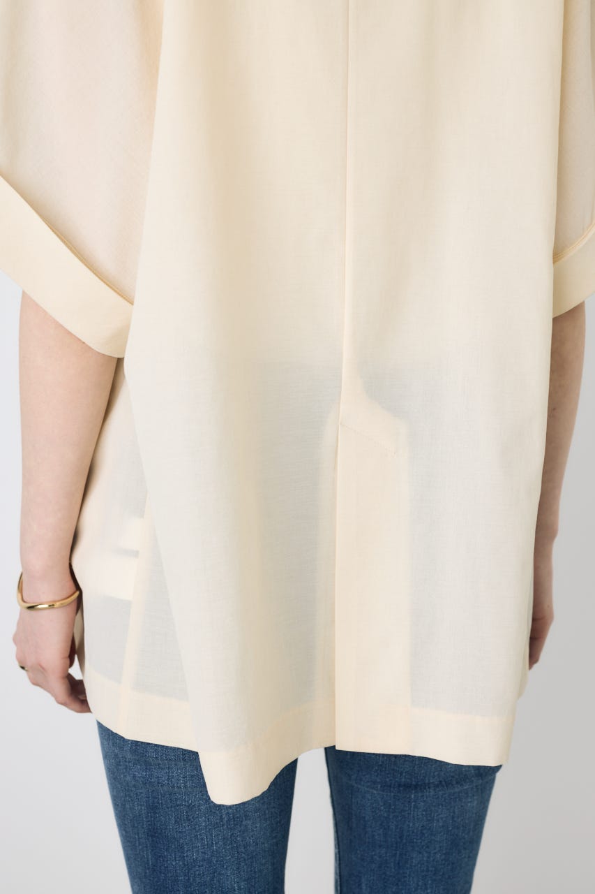 COMFORA AIRハーフスリーブジャケット IVOY M