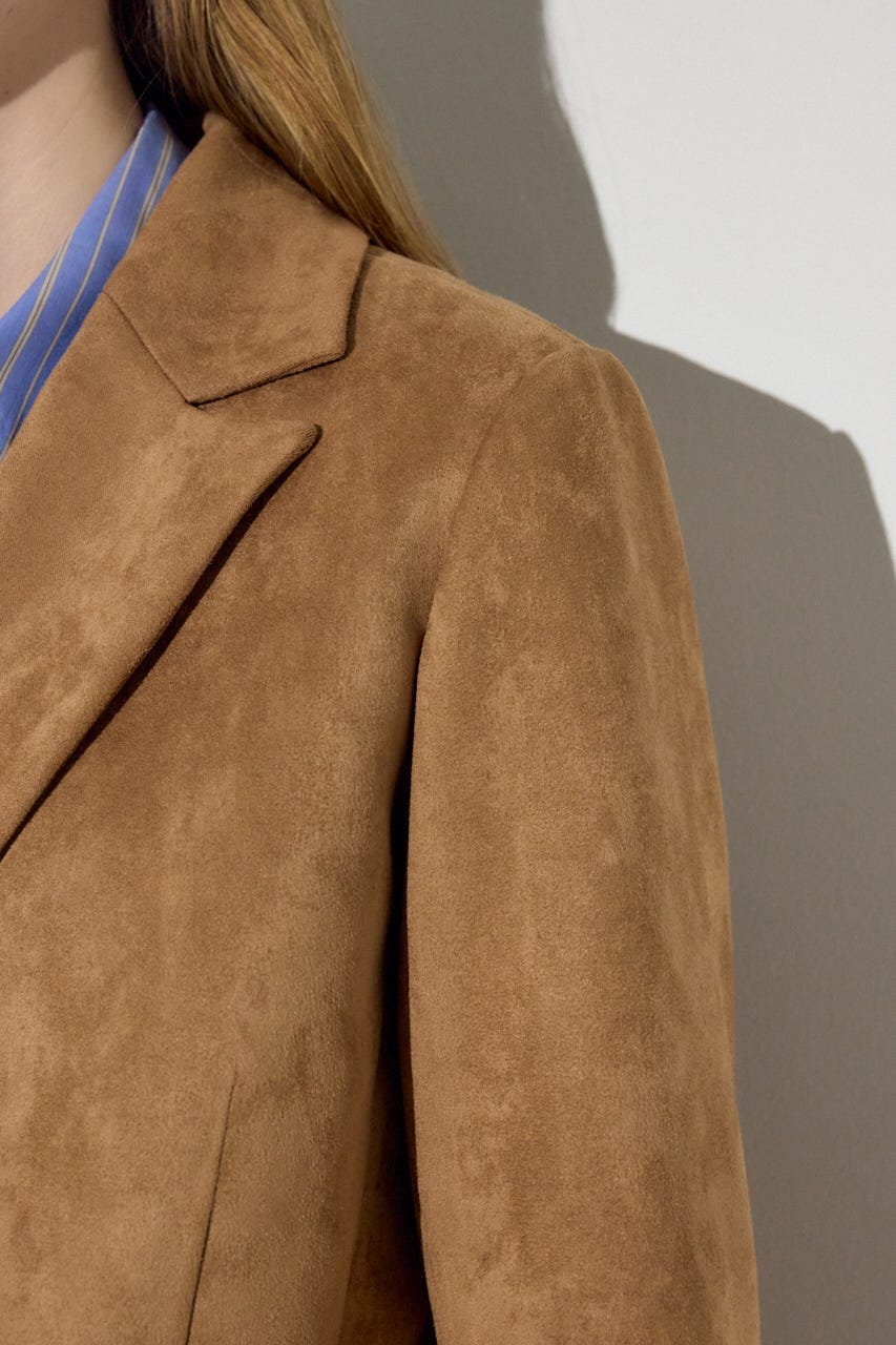 素材アソートテーラードジャケット BEG FREE