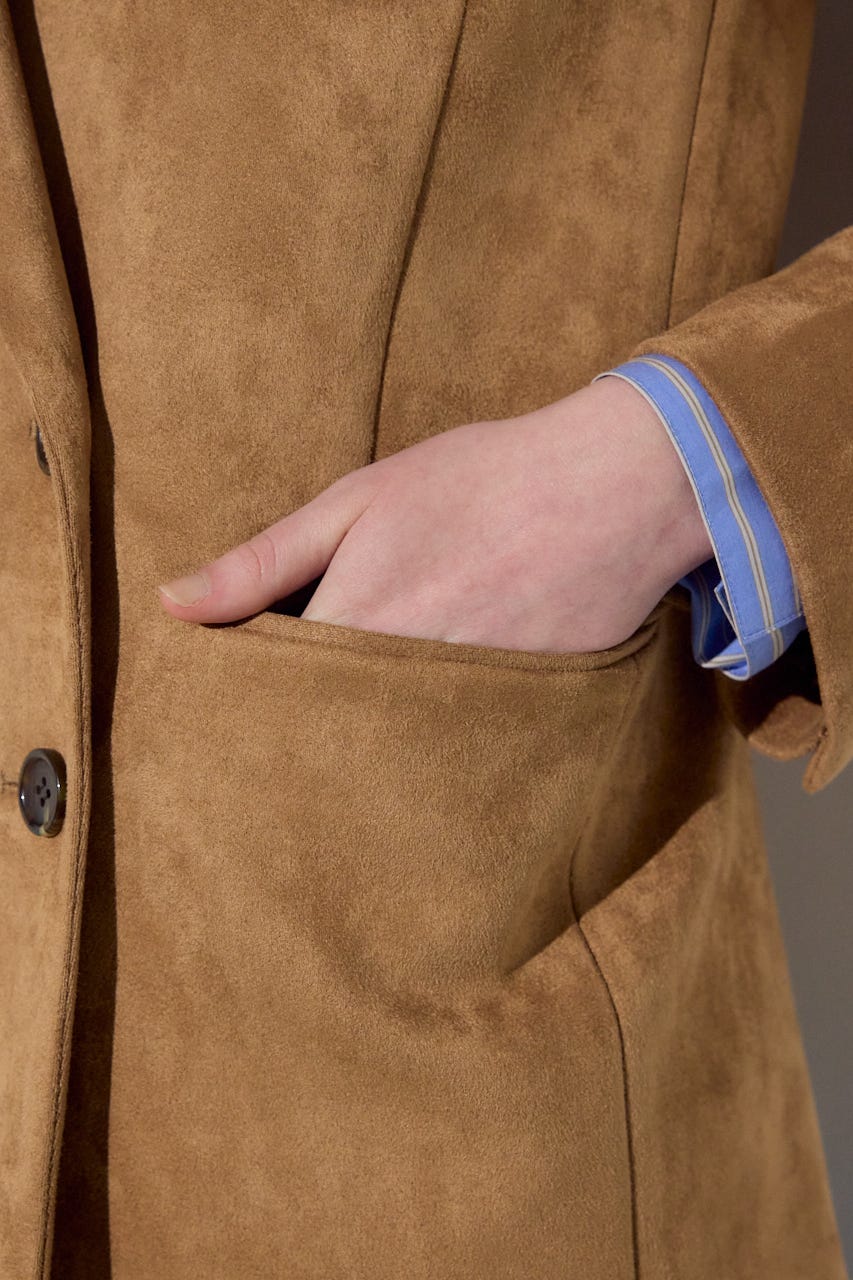 素材アソートテーラードジャケット BEG FREE