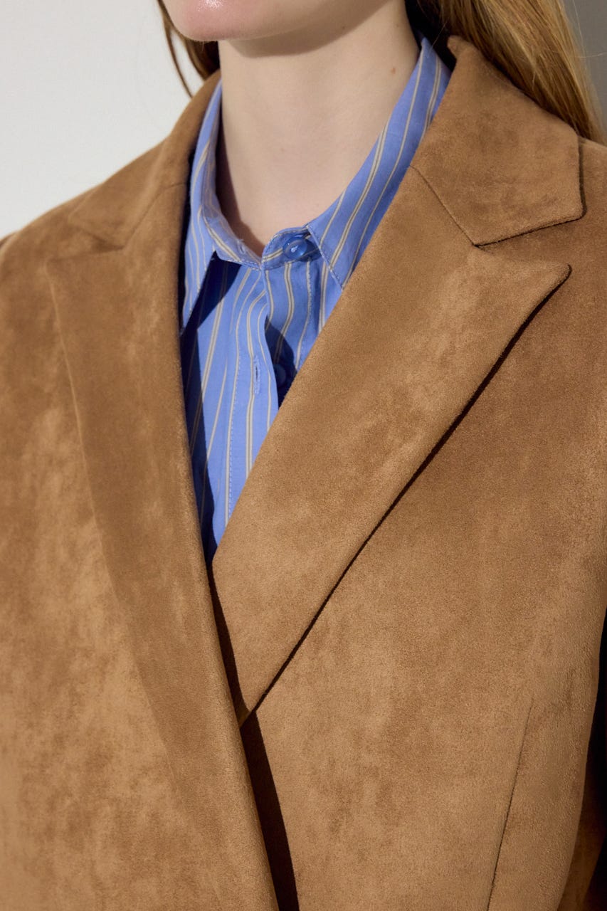 素材アソートテーラードジャケット BEG FREE