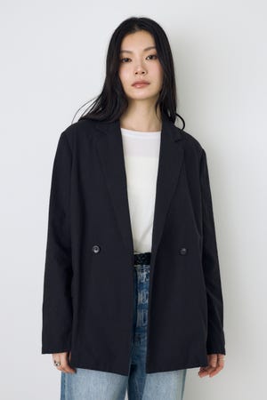 フレンチリネンCOOLMAXテーラードジャケット