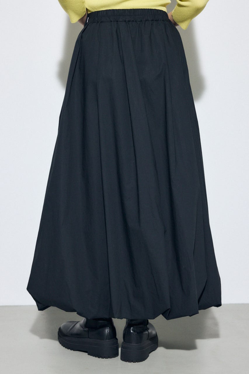 ギャザーバルーンスカート BLK M
