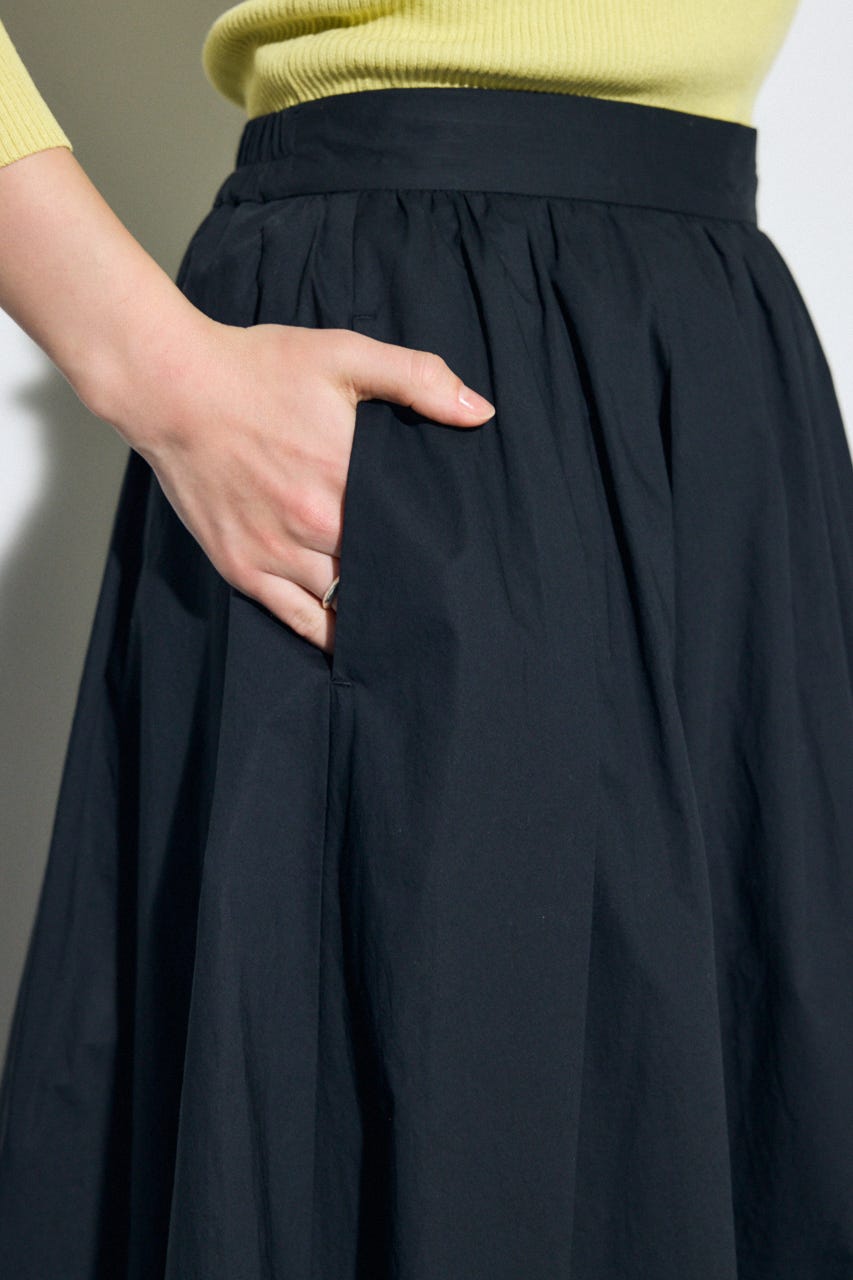 ギャザーバルーンスカート BLK M