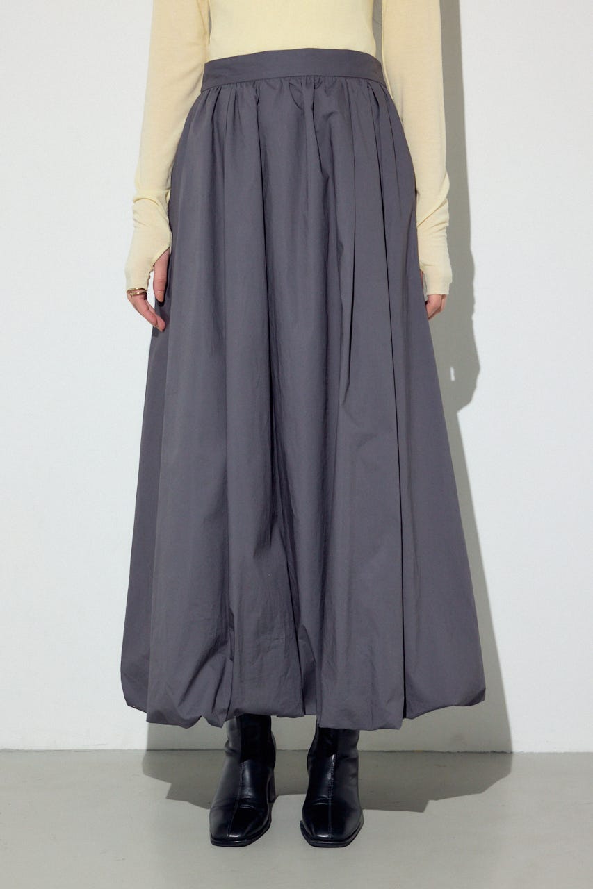 ギャザーバルーンスカート C.GRY M