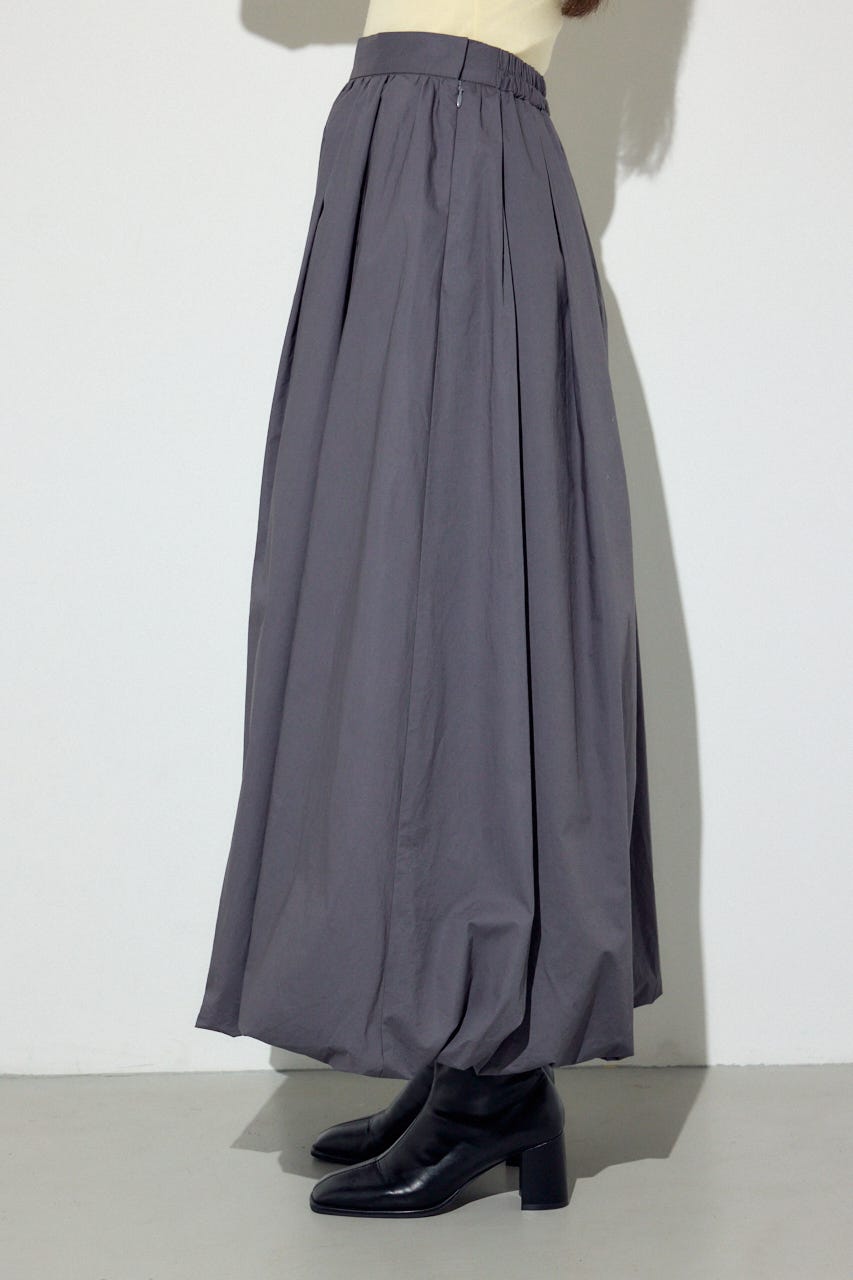 ギャザーバルーンスカート C.GRY M