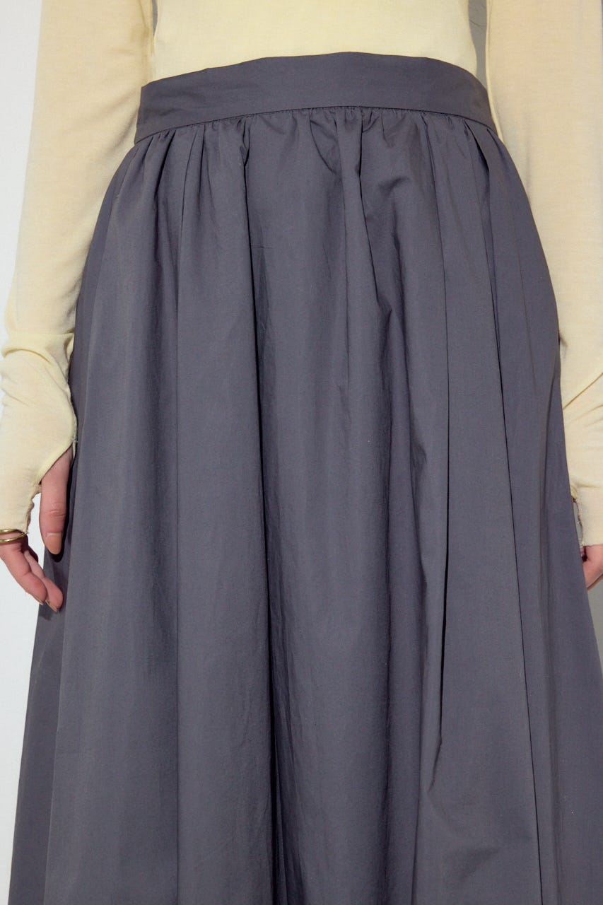 ギャザーバルーンスカート C.GRY M