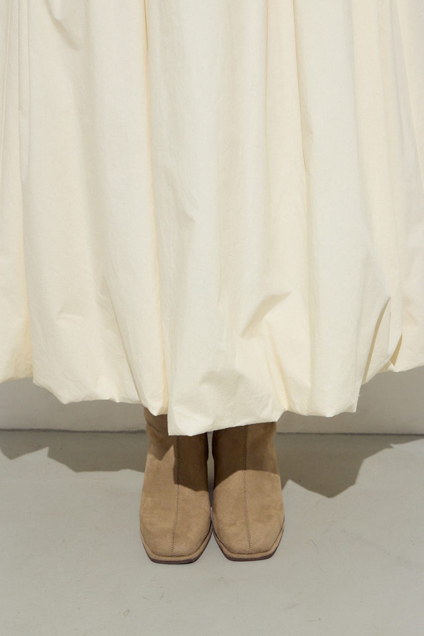 ギャザーバルーンスカート IVOY M