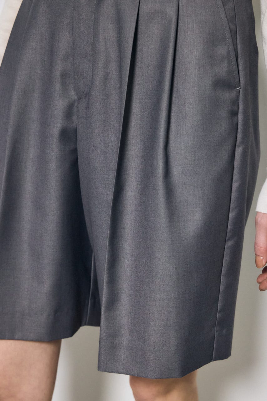 タックハーフパンツ T.GRY M