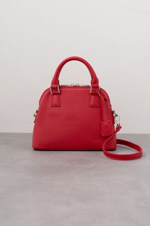 ダブルジッパーハンドバッグ