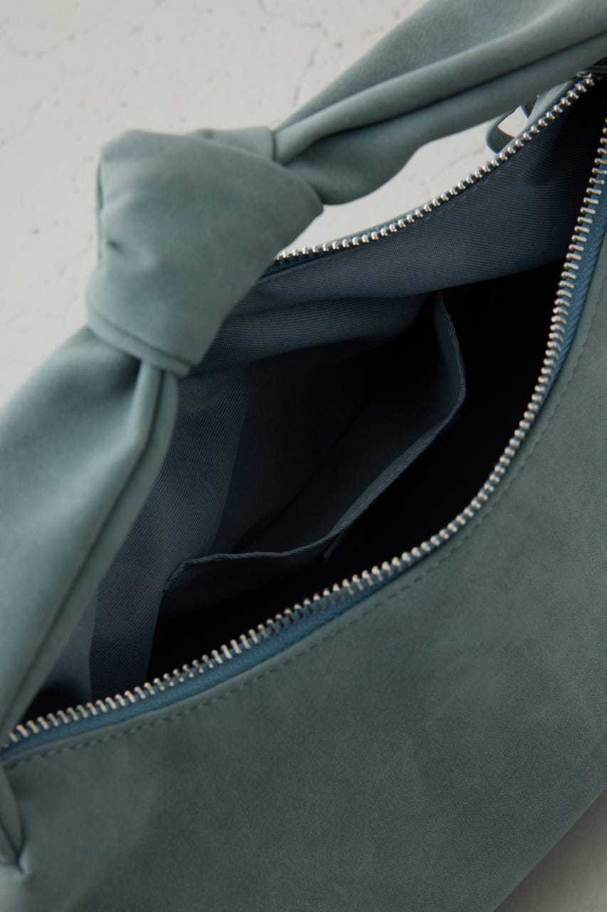 ハンドルノットミニバッグ BLU FREE