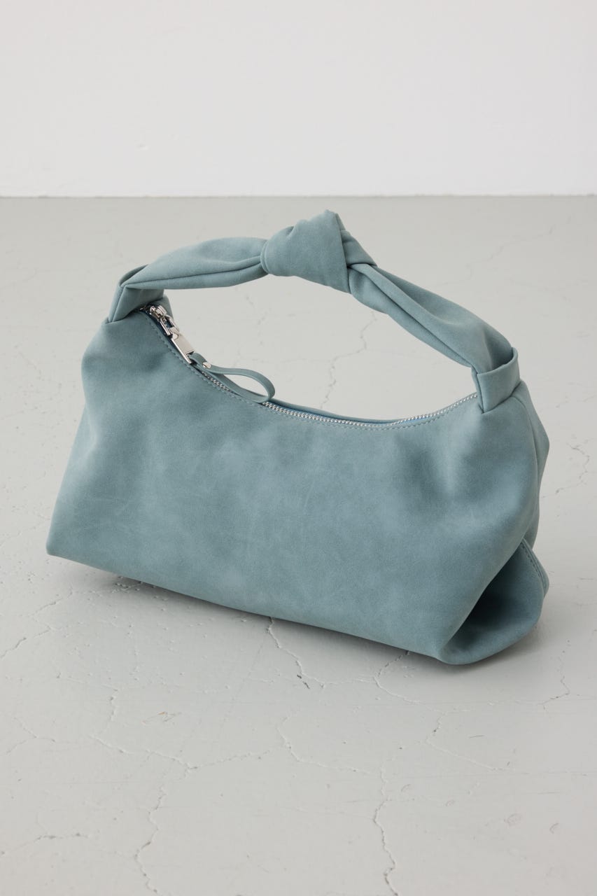 ハンドルノットミニバッグ BLU FREE