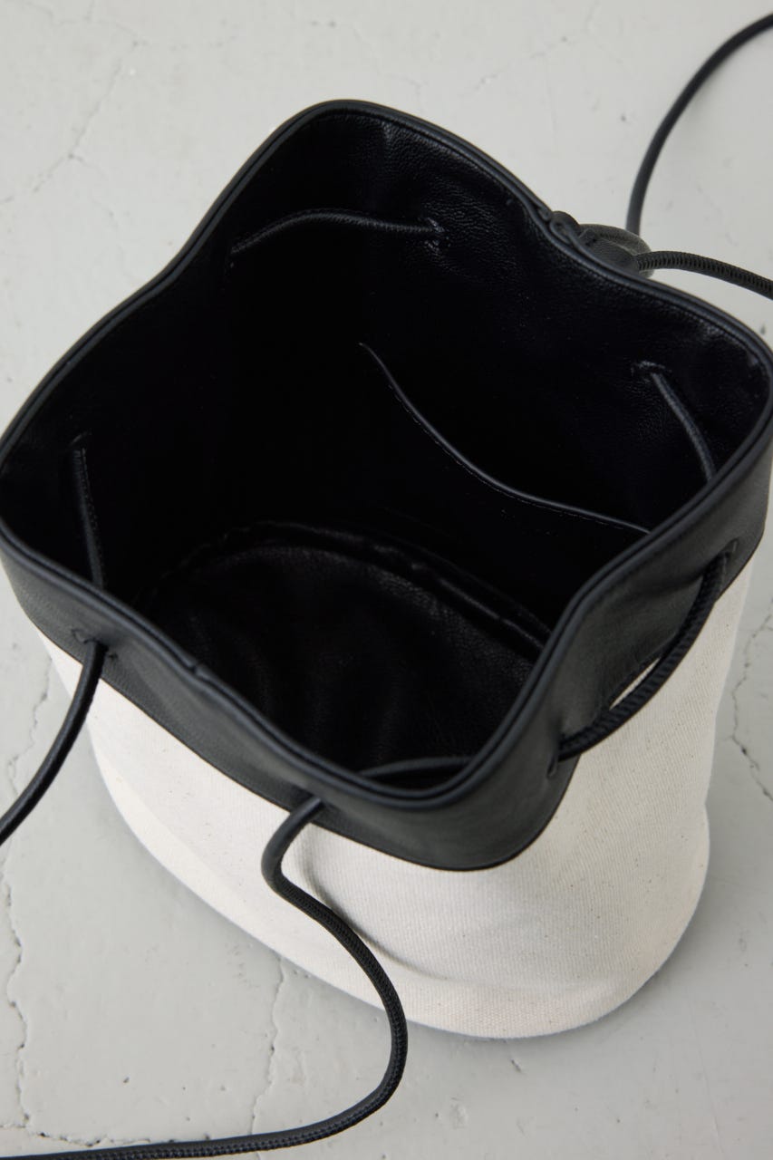 リバーシブルバケツバッグ BLK FREE