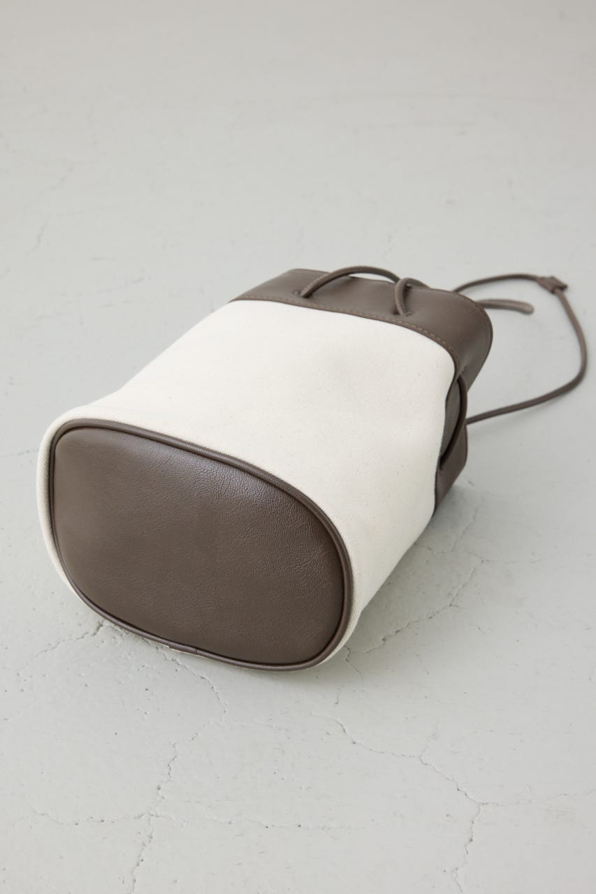 リバーシブルバケツバッグ BRN FREE