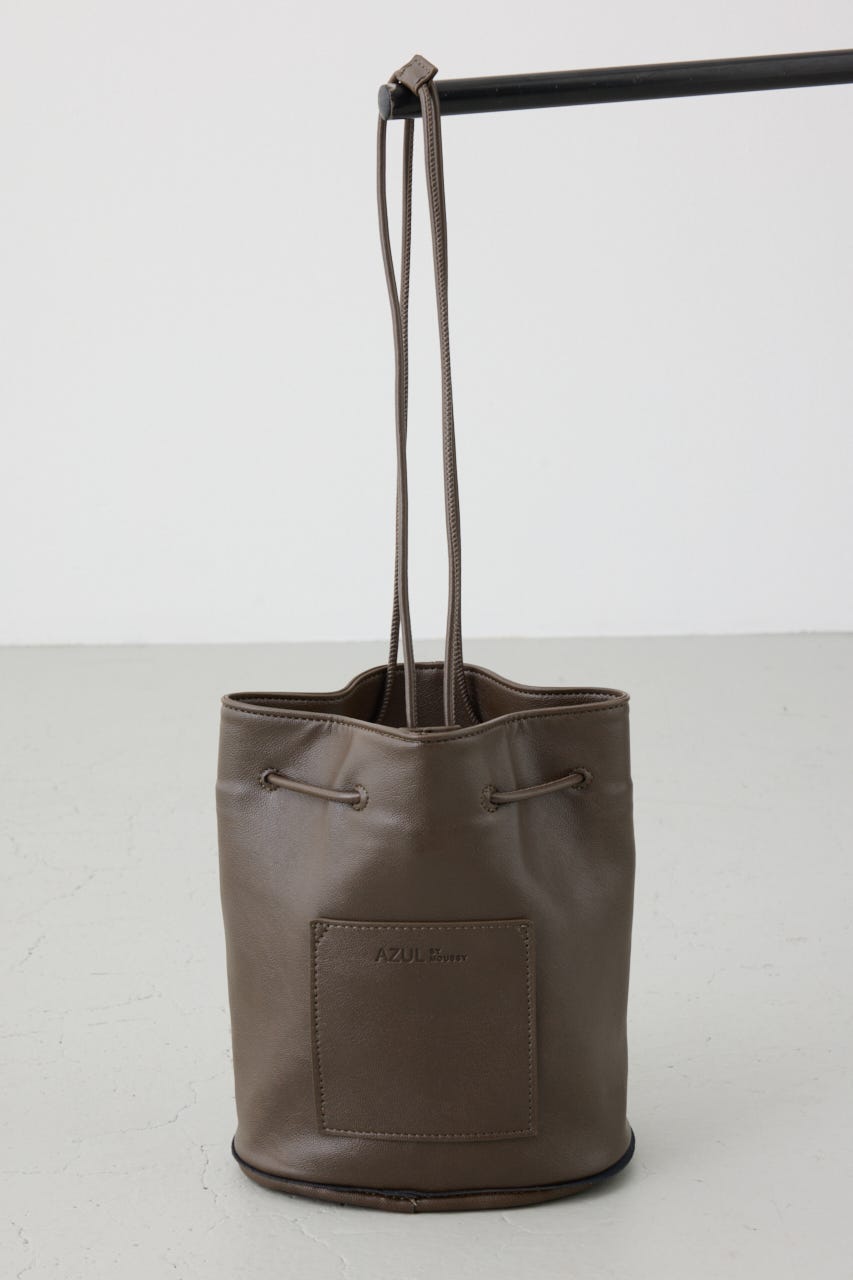 リバーシブルバケツバッグ BRN FREE