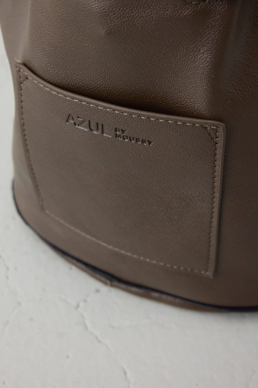 リバーシブルバケツバッグ BRN FREE