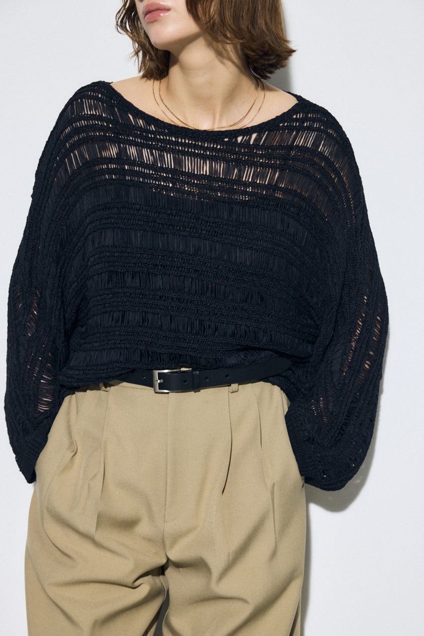 スクエアバックルレザーベルト BLK FREE