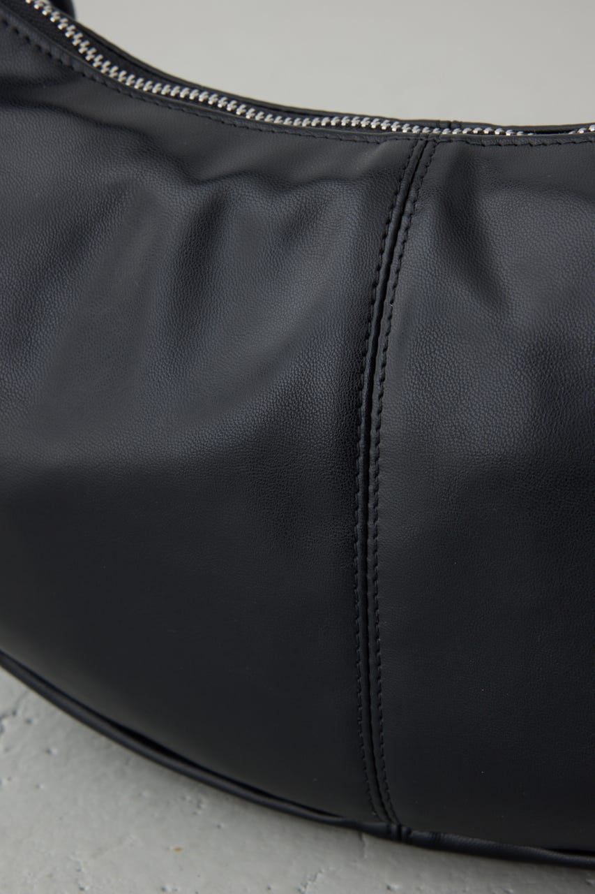 ハーフムーンショルダーバッグ BLK FREE